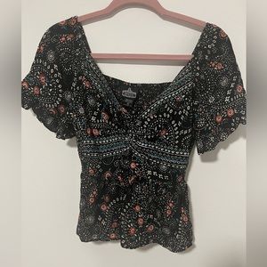 Boho printed Top
